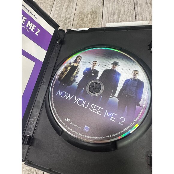 Now You See Me 2: You Haven't Seen Anything Yet - DVD + Digital 2016 - Picture 4 of 6
